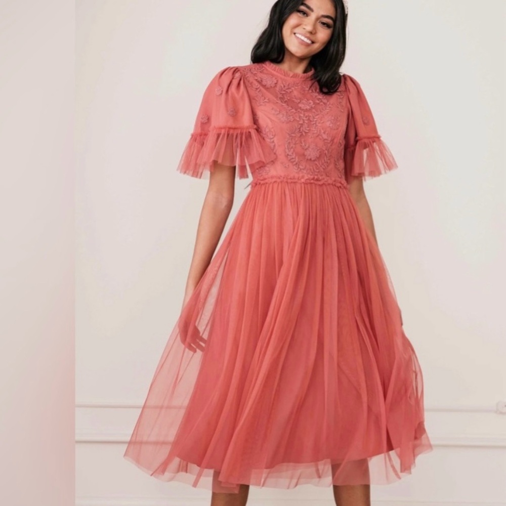 JessaKae Juliette Dress Poppy Sz L